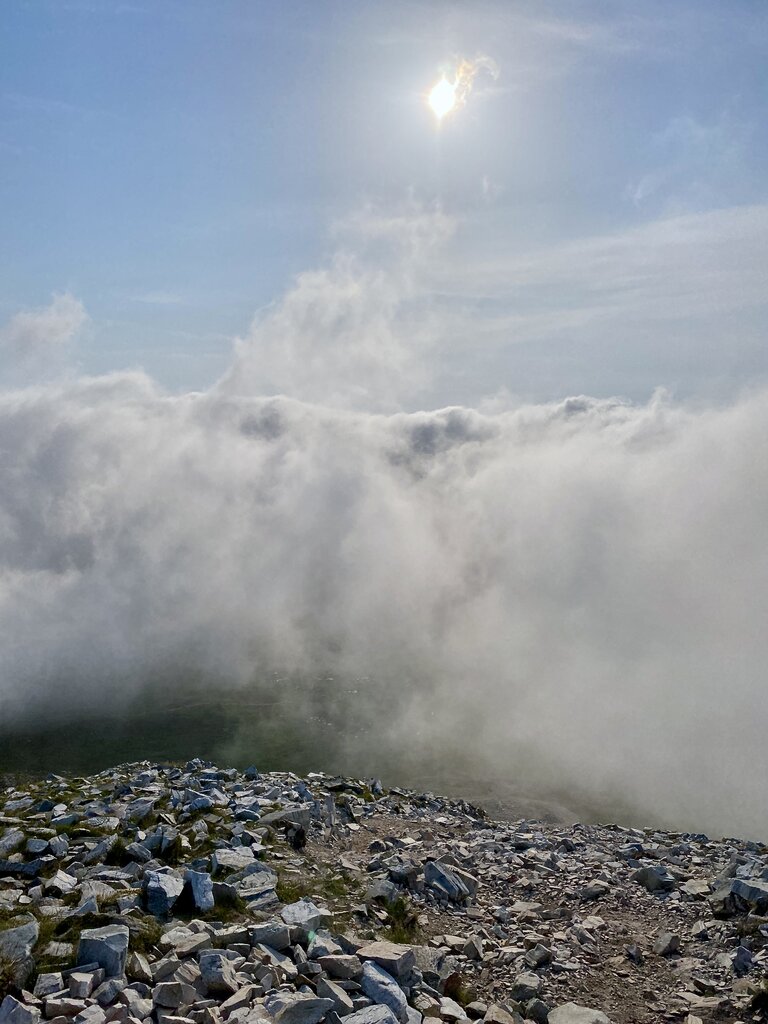 Dun Luiche, the mists of Donegal