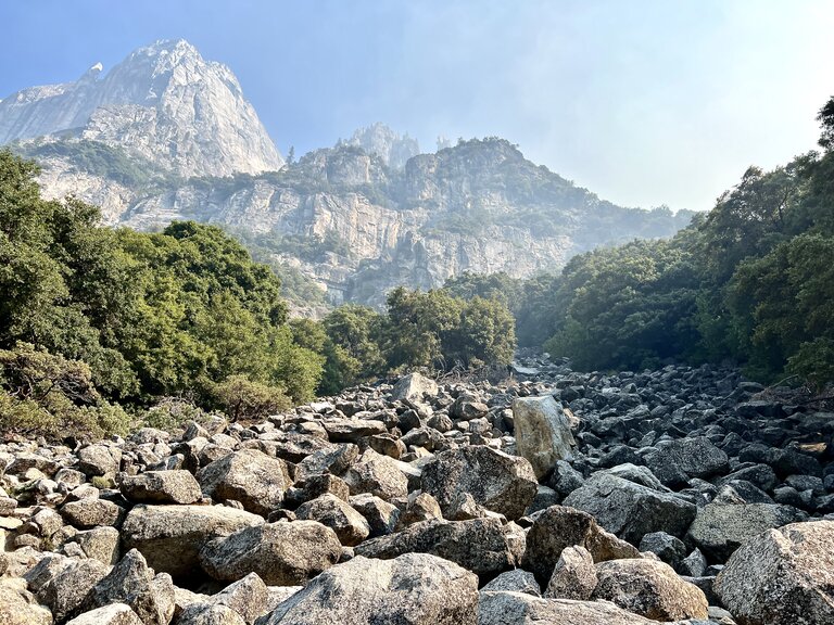 Smokey Yosemite Valley